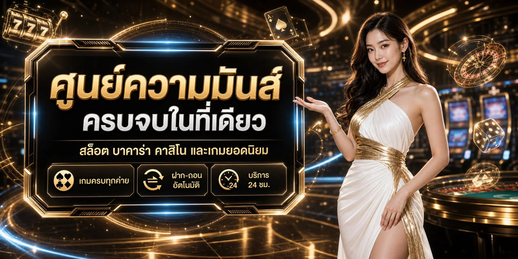 หน้าระบบฝากถอนออโต้ MEGARICH159 รองรับทุกธนาคาร